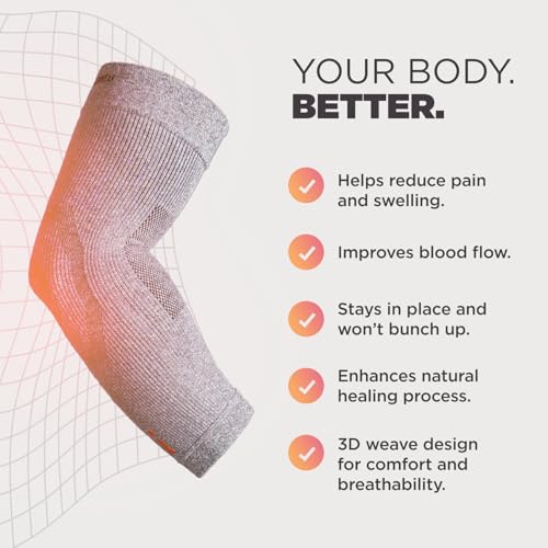 Image of Incrediwear Elbow Sleeve - Elbow Brace for Elbow Support, Joint Pain Relief, Inflammation Relief, and Circulation, Tendonitis, Golf and Tennis Elbow Brace for Women and Men