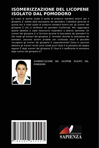 Isomerizzazione del Licopene Isolato Dal Pomodoro