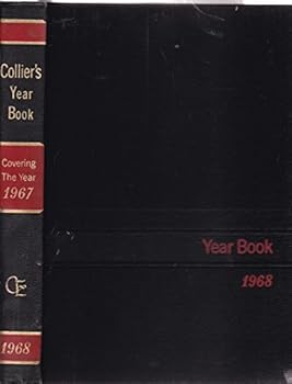 Hardcover Collier's Encyclopedia 1968 Yearbook, Covering the Year 1967 Book