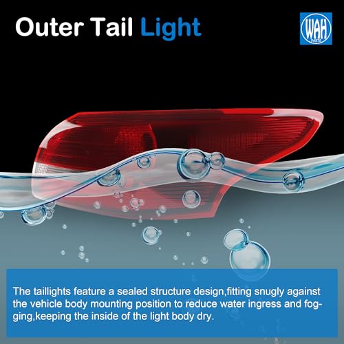 Wahparts Halogen Right Passenger Side Taillights Compatible With Ford Focus by Wahparts - Used condition - Image 5