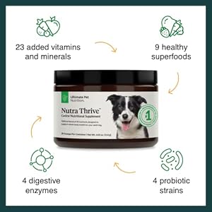 ULTIMATE-PET-NUTRITION-Nutra-Thrive-Canine-40-in-1-Nutritional-Supplement-for-Dogs-Powder-Supplement-for-Dogs-Digestion-and-Immune-Support-Vitamins-Minerals-Probiotics-Enzymes-30-Servings - Cucciolini Doodles   ULTIMATE-PET-NUTRITION-Nutra-Thrive-Canine-40-in-1-Nutritional-Supplement-for-Dogs-Powder-Supplement-for-Dogs-Digestion-and-Immune-Support-Vitamins-Minerals-Probiotics-Enzymes-30-Servings
