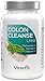 COLON CLEANSE Ultra, mit 7 natürlichen Nährstoffen und Ballaststoffen, enthält Flohsamen, Aloe Vera, Fenchelsamen, Löwenzahnkraut und Klettenwurzel, normalisiert Verdauung (100 Kapseln)