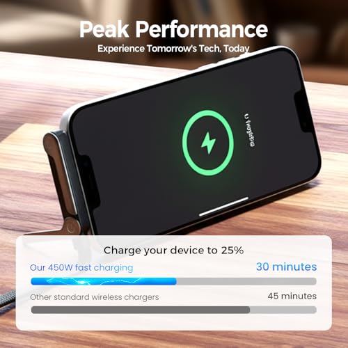 Câble de charge 2 en 1 avec support invisible et connecteur pliable