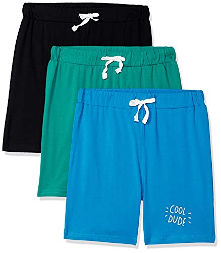 Image of Amazon Brand - Jam & Honey Boy's Casual (J&H-SS21-BSHO-LT-PO3 Multi 1 7-8 Years)