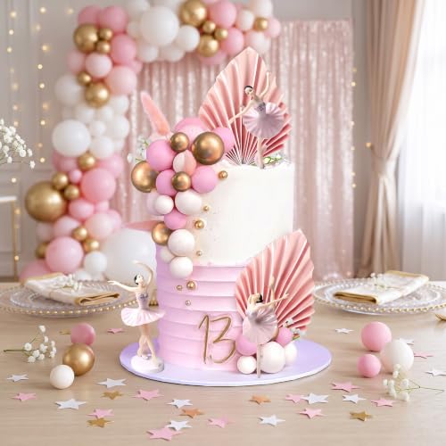 40PCS Ballerina Cake Decorations Ballet Dancer Girls Cake Decorations