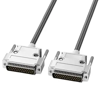 QMQJIA 50cm-30m Length 44Pin Extension Cable, Male Female Connectors DB44 Connection Cord Wire Date Line for Industrial Use