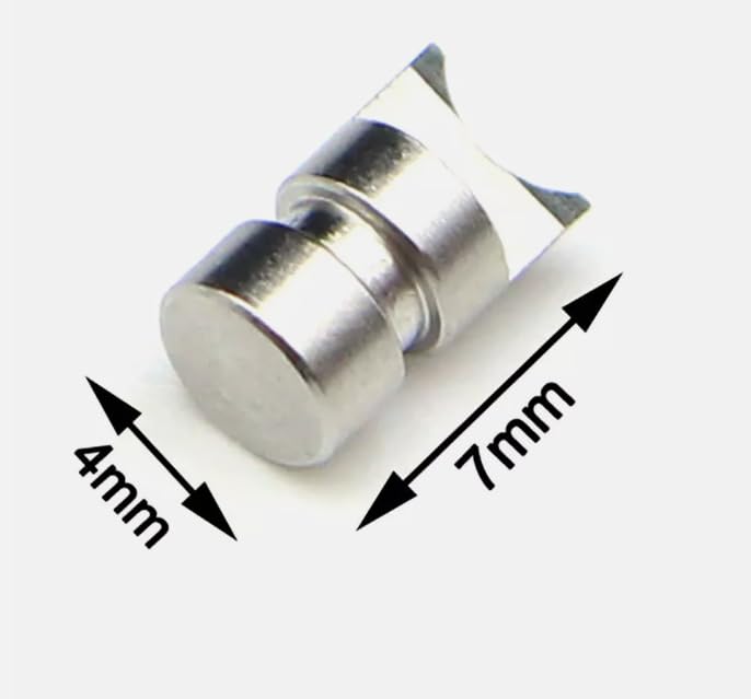 KTGCOZS Pack of 1 Replacement Parts Reel Part 7 * 4mm Line Pawl Pin Fishing Wheel Accessories for Abu Garcia Reel Part