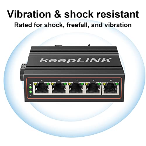 Keeplink 5 PORT SWITCH 5-Port Industrial Ethernet Switch thumb #4
