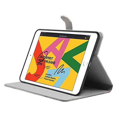 Yhb Case For Ipad 7Th, 8Th & 9Th Generation (10.2" Display - 2019, 2020 & 2021 Version), Premium Pu Leather Slim Folio Multi-Angle Stand Shockproof Tpu Cover, Baseball In Glove #TOP3