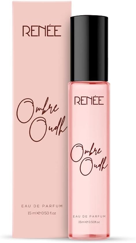 RENEE Ombre Oud Eau De Parfum, Premium Long-lasting Fragrance With Notes of Oud, Rose, Saffron, middle Caramel, and Musk, Scent for Every Occasion, Ideal Perfume for Women, 15Ml