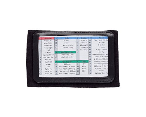 wristcoaches football play wristbands - youth quarterback gear - wristband playbook - softball wristbands for signs