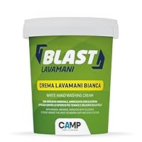 Camp BLAST Weiße Handwaschcreme, mit natürlichen Schleifmitteln, für schwierigen Schmutz, mit Glycerin, 1000 ml