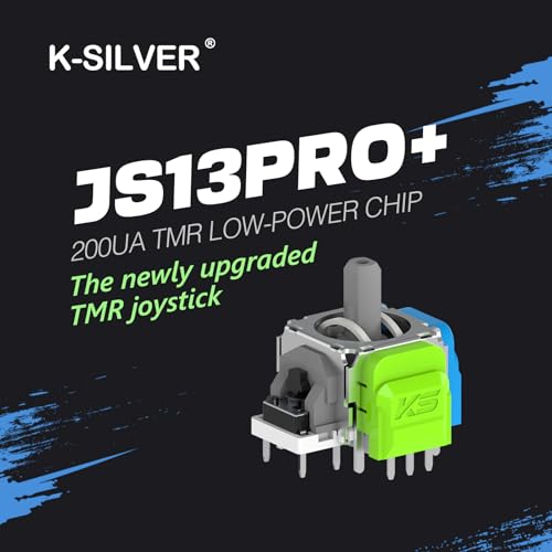 Image of K-Silver TMR magnetic resistance joystick, High-Precision Magnetic Gaming Joystick Module, 200μA Low Power, 5 Million Rotations, Compatible with PS4, Xbox X /S, PS5, Switch Controllers (JS13 Pro+ For Xbox X /S)