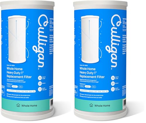 Image of Culligan RFC-BBSA 25 Micron Whole House Water Filter for Sediment, 10 inch x 4.5 inch Compatible Replacement for FXHTC, W50PEHD, GXWH40L, GXWH35F, GNWH38S, WFHD13001 (Pack of 2)