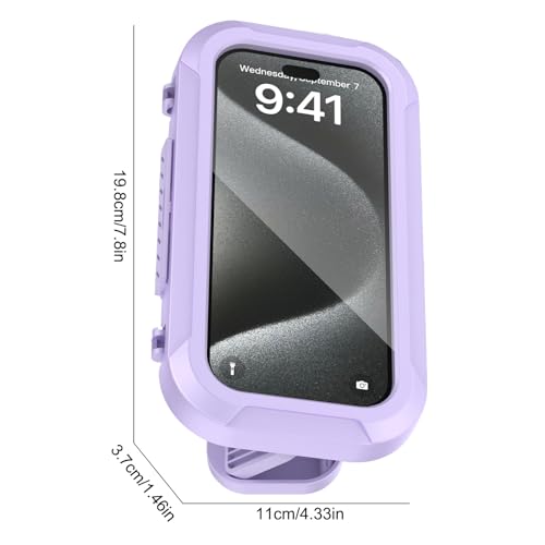Support de téléphone de douche étanche écran tactile pour smartphone - 6