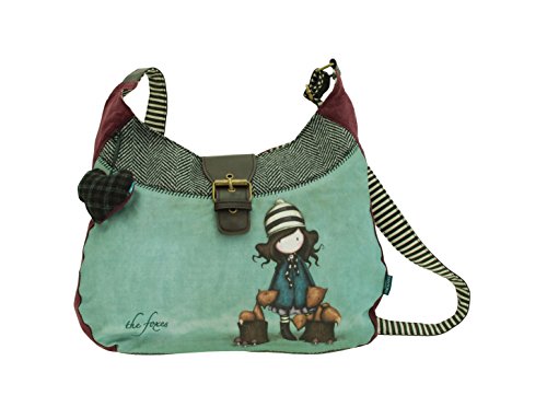 Santoro London Gorjuss Slouchy Bag The Foxes Handbag Crossbody
