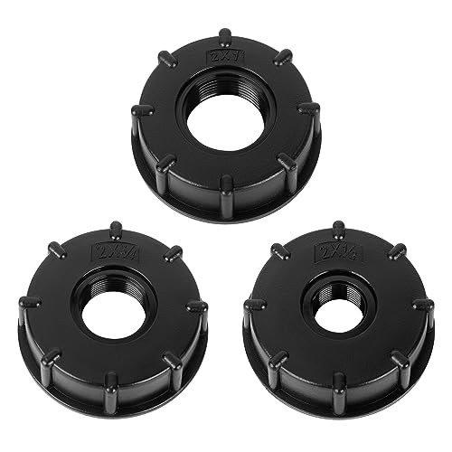 IBC Adapter Kappe Zubehör 3 Stück Adapter Kappe Deckel Auslaufhahn IBC Tank Deckel Adapter IBC Container S60x6 Zubehör Adapter Kappe IBC Tankanschluss Für 1000l Wassertank 1\" 3/4\" 1/2\" Zoll IBC Adapter Kappe Zubehör 3 Stück Adapter Kappe Deckel Auslaufhahn IBC Tank Deckel Adapter IBC Container S60x6 Zubehör Adapter Kappe IBC Tankanschluss Für 1000l Wassertank 1\" 3/4\" 1/2\" Zoll