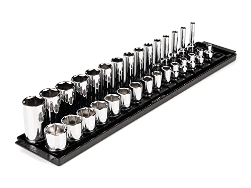 Image of TEKTON 3 /8 Inch Drive 6-Point Socket Set, 30-Piece | SHD91209