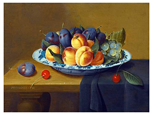 Jacob Van Hulsdonck Fruit Tile