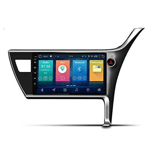 Android 8 Autoradio Doppel DIN Stereo für Toyota Corolla ALTIS 2017-2018 unterstützt GPS Navigation SWC Auto Radio Audio Video WiFi,8 cores