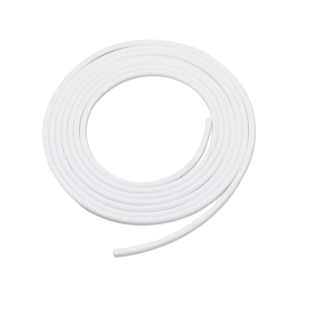 dljztrade Car Door Anti-Scratch Protector Edge Soft Guard Cover Moulding Trim Strip About 5M(1pcs) White