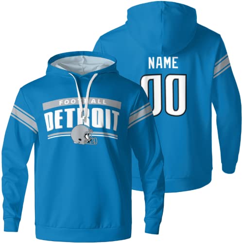 Hoodies Personalized Sweatshirt Customized Any Name Any Number Gifts for Men Kids
