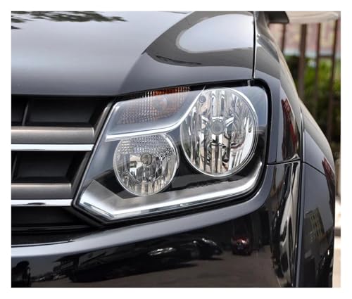Coque phare gauche jaune cassé solution vitre remplacement transparente pour Amarok