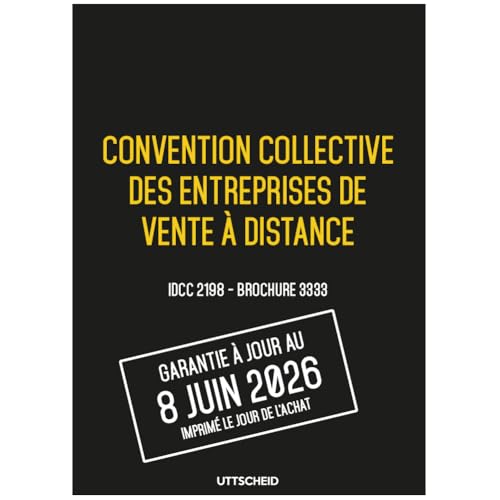 IDCC 2198 grille de salaire obligatoire vente à distance brochure 3333