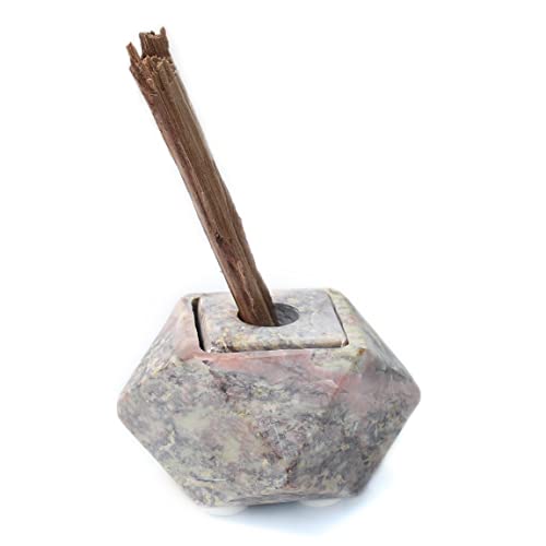 Savon 1375KA Stone Incense Stick Holder Burner Candle Stand Palo Santo Modern Minimalist Geometric Art Deco thumb #2