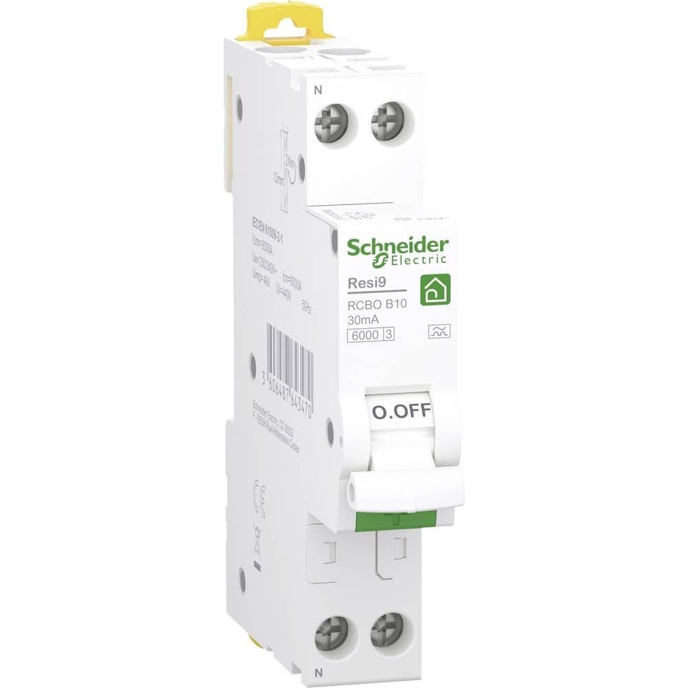 Schneider Electric R9DX01610 Fehlerstrom-Schutzschalter 10 A 0.03 A 230 V
