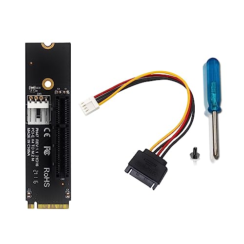 YIKAIEN NGFF M.2 M-Key to PCIe X4 Expansion Card Adapter, Transform M.2 Interface into a PCI-E Slot, Easy Installation for Desktop Computers - Thumbnail 6