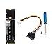 YIKAIEN NGFF M.2 M-Key to PCIe X4 Expansion Card Adapter, Transform M.2 Interface into a PCI-E Slot, Easy Installation for Desktop Computers
