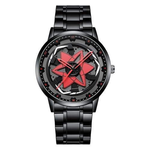 Montre à quartz créative homme Gosasa design automobile creux de haute qualité en acier