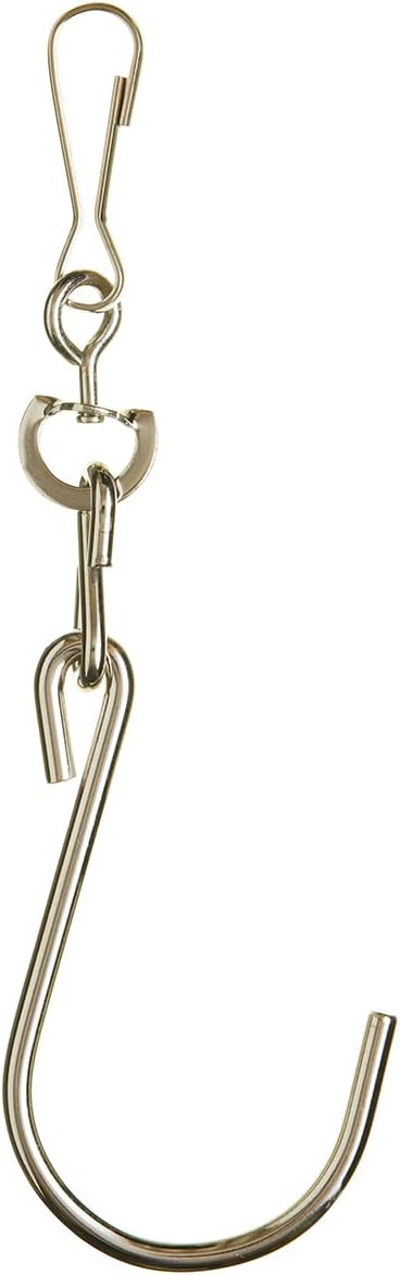 ProDec Swivel Pot Hook for Securely Hanging Paint Cans and Other Containers for Hands Free Access & Improved Safety When Using Ladders & Scaffolding, 360 Degree Swivel Action