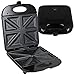 Sandwichmaker 4er 1400W schwarz Sandwichtoaster XXL Sandwich Toaster Maker Toast Grill Sandwichofentoaster