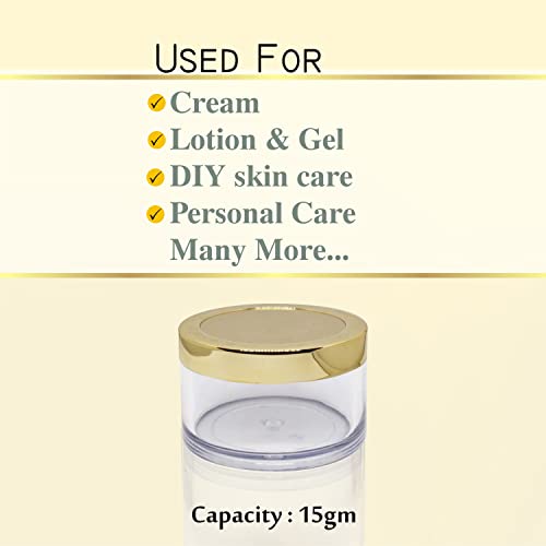 Image of Zenvista Meditech Glass Jar, Multipurpose (Pack of 3) (Amber, 15gm)