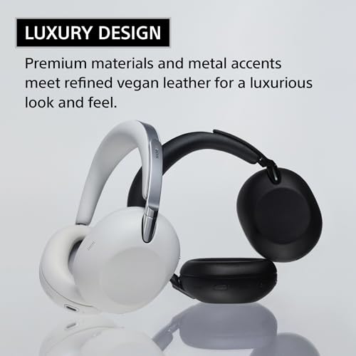 Image of Sony 1000X THE COLLEXION Wireless Noise Cancelling Headphones, Luxury Comfort with Curated Materials, HD NC Processor QN3, 12 Microphones, Spatial Audio, Mastered by Engineers, 24-Hour Battery, Black | Luxury Design with Premium Materials, Bespoke 30mm Driver Co-Tuned with Mastering Engineers, Spatial Audio with 360 Upmix