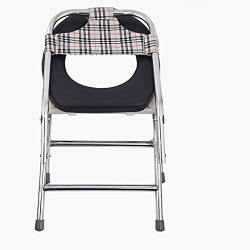 Coussinet de jambe antidérapant sur chaise de douche senior
