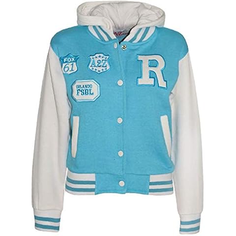 A2Z 4 Kids Boys Girls Baseball Hooded Jacket Cover