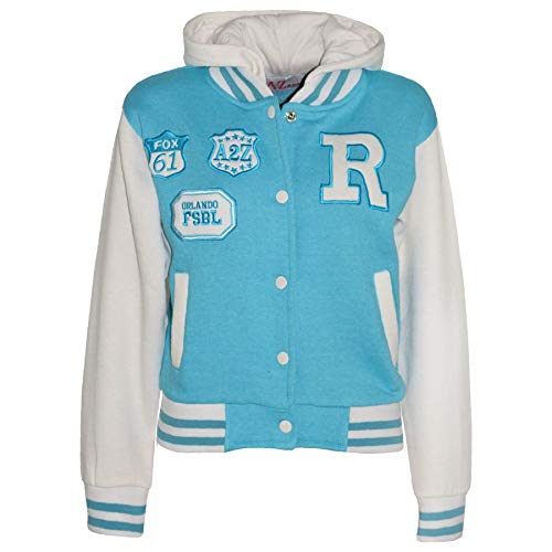 A2Z 4 Kids Enfants Filles Garçons Aqua Designer R Fashion Baseball - B.B Aqua_11-12