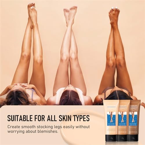 Generic Leg Makeup Waterproof No Transfer, Leg Vein Cover Up Makeup For Varicose Veins Waterproof Black Skin, Leg And Body Scar Cover Up Makeup For Tattoo Cover Up thumb #2