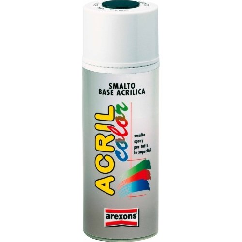 AREXONS ACRIL SPRAY 400ML GLOSSY BLACK RAL 9005