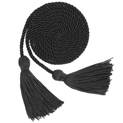 Graduation Cord, Graduation Cords 2026, Black Cord Graduation, Honor Cords Graduation 2026 with Tassel, Graduation Honor Cord Graduation Decorations Students Cords for Graduation 2026