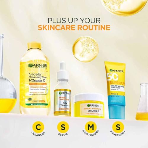 Image of Garnier Vitamin C Micellar Cleansing Water- For Bright Skin, 400ml