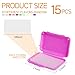 OBTANIM 15 Pack Colorful Braces Wax Dental Care Orthodontic Wax for Braces Wearer (10 Color)