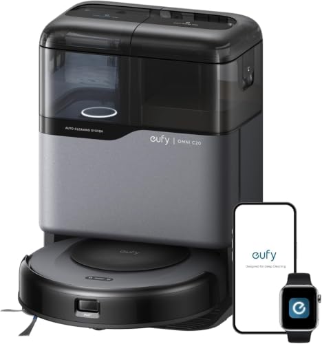 eufy Omni C20 Robot Vacuum Cleaner with Mop All-in-One Station