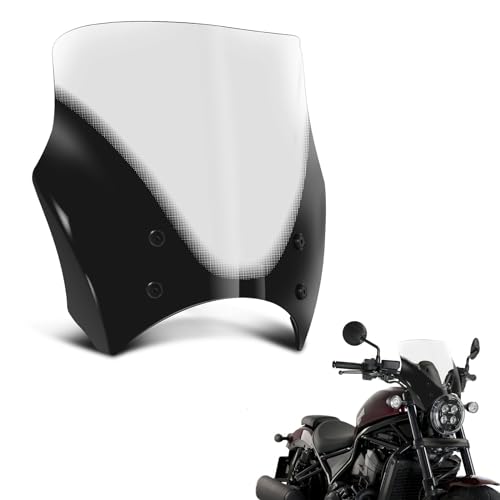 VASTMT Motorcycle Windshield Spoiler
