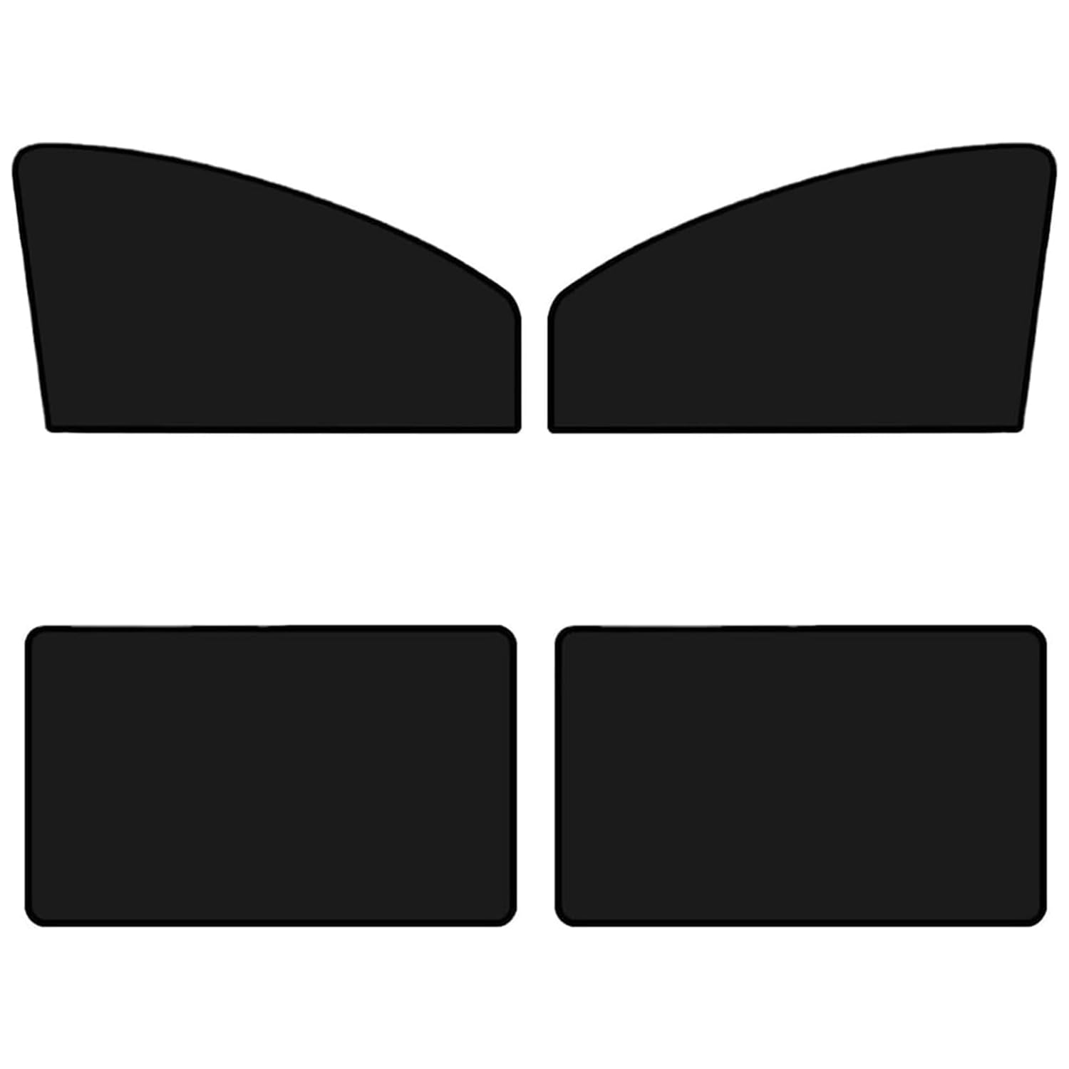 SRCUZK Magnetic Car Sun Shade, for Benz Vito W638 W639 (1996-2014) Foldable Side Window Blinds Shield Attraction Privacy Blackout Glare Protection