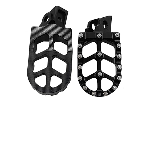 Repose-pieds Moto Kawasaki KX 85 KLX 140 Anti-Boue Cales-Pieds CNC