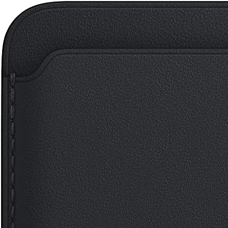Apple Leather Wallet with MagSafe (for iPhone) - Midnight
